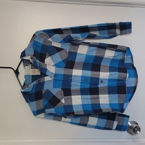 No longer available Donated to fire family vicBoys Plade Button Down Long Sleeve